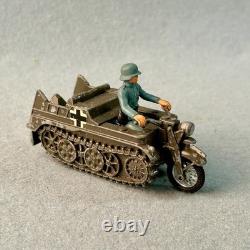 Job lot of Vintage Britains Deetail German World War II Toy Soldiers & Vehicles