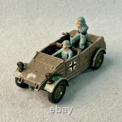 Job lot of Vintage Britains Deetail German World War II Toy Soldiers & Vehicles