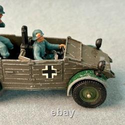 Job lot of Vintage Britains Deetail German World War II Toy Soldiers & Vehicles