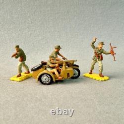 Job lot of Vintage Britains Deetail German World War II Toy Soldiers & Vehicles