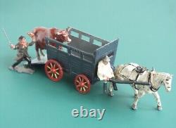 Johillco 4-wheel Cattle Float Set Rare Vintage Lead