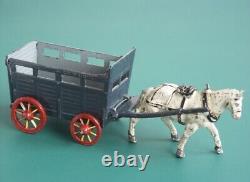 Johillco 4-wheel Cattle Float Set Rare Vintage Lead