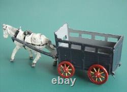 Johillco 4-wheel Cattle Float Set Rare Vintage Lead