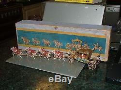 John Hill & Co JOHILLCO ROYAL COACH Coronation procession guard footmen BOXED