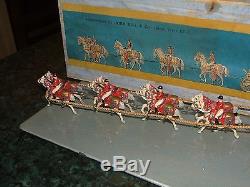 John Hill & Co JOHILLCO ROYAL COACH Coronation procession guard footmen BOXED