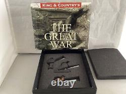 KING AND COUNTRY FW44 WW1 SGT AND 2 RIFLEMEN 2/5th GLOUCESTERSHIRE REGT
