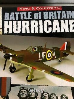 KING & COUNTRY ROYAL AIR FORCE RAF007-01 HAWKER Battle Of BritAin HURRICANE MK1