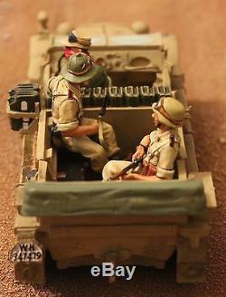King And Country Ww11 Gemans Afrika Korps Ak20 Demag Toy Soldiers Britains