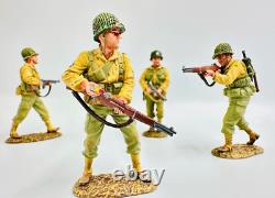 King & Country 130 Scale DD305 Saving Private Ryan 4x Figures Boxed