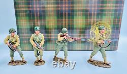 King & Country 130 Scale DD305 Saving Private Ryan 4x Figures Boxed
