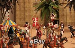 King Country Crusaders Knights Castle Ancient City Toy Soldiers Britains