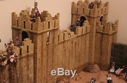 King Country Crusaders Knights Castle Ancient City Toy Soldiers Britains