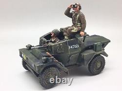 King & Country D Day 44 British Dingo Armoured Car Driver & Commander Unboxed