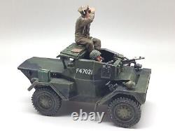 King & Country D Day 44 British Dingo Armoured Car Driver & Commander Unboxed