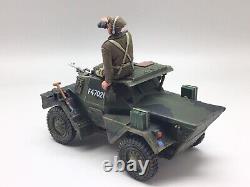 King & Country D Day 44 British Dingo Armoured Car Driver & Commander Unboxed