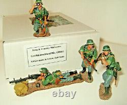 King & Country GD002 Grobdeutschland Div. X4 Germans in Action in 130 Scale