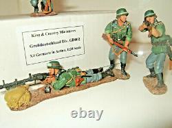 King & Country GD002 Grobdeutschland Div. X4 Germans in Action in 130 Scale