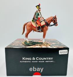 King & Country Napoleonic NA353, 7th Hussar, Standing Horse Boxed