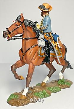 King and Country Mounted Confederate General Jeb Stuart American Civil War CW10
