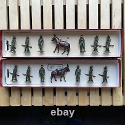 LARGE LOT of RARE W Britains MOUNTAIN ARTILLERY INDIAN ARMY 28 1892 1893