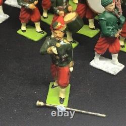 Langley J. C, Indian Infantry Band Members, Soldier Figures, (DB 321) To Finish