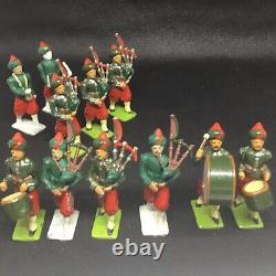 Langley J. C, Indian Infantry Band Members, Soldier Figures, (DB 321) To Finish