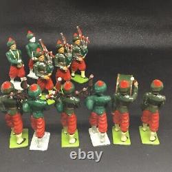 Langley J. C, Indian Infantry Band Members, Soldier Figures, (DB 321) To Finish