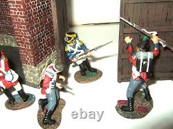 Large Britains 00148N Napoleonics, Hougoumont North Gate Set with 54mm Figures