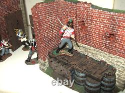 Large Britains 00148N Napoleonics, Hougoumont North Gate Set with 54mm Figures