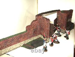 Large Britains 00148N Napoleonics, Hougoumont North Gate Set with 54mm Figures
