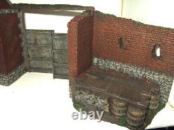 Large Britains 00148N Napoleonics, Hougoumont North Gate Set with 54mm Figures