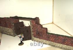 Large Britains 00148N Napoleonics, Hougoumont North Gate Set with 54mm Figures