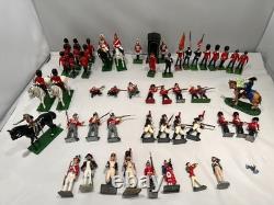 Large Bundle Of Vintage Lead Soldiers Britain King & Country Tradition Grant Etc Large Bundle Of Vintage Lead Soldiers Britain King & Country Tradition Grant Etc