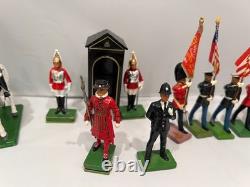 Large Bundle Of Vintage Lead Soldiers Britain King & Country Tradition Grant Etc