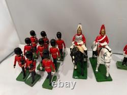 Large Bundle Of Vintage Lead Soldiers Britain King & Country Tradition Grant Etc