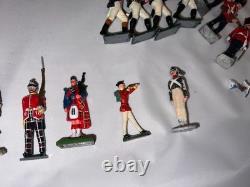 Large Bundle Of Vintage Lead Soldiers Britain King & Country Tradition Grant Etc