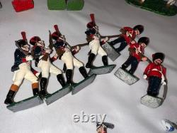Large Bundle Of Vintage Lead Soldiers Britain King & Country Tradition Grant Etc