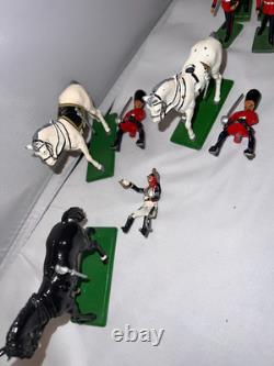 Large Bundle Of Vintage Lead Soldiers Britain King & Country Tradition Grant Etc