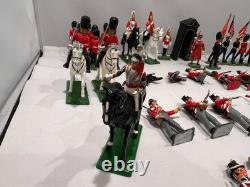 Large Bundle Of Vintage Lead Soldiers Britain King & Country Tradition Grant Etc