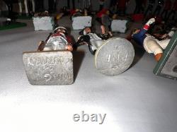 Large Bundle Of Vintage Lead Soldiers Britain King & Country Tradition Grant Etc