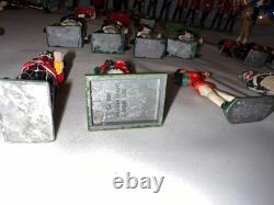 Large Bundle Of Vintage Lead Soldiers Britain King & Country Tradition Grant Etc