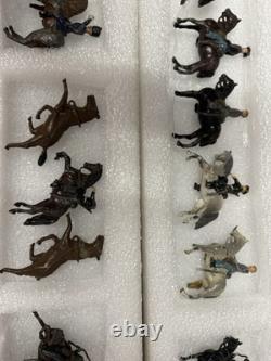 Large Collection of Vintage Britains Ltd Lead Soldiers Job Lot Hollow-Cast