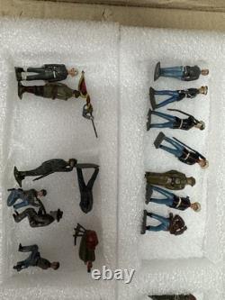 Large Collection of Vintage Britains Ltd Lead Soldiers Job Lot Hollow-Cast
