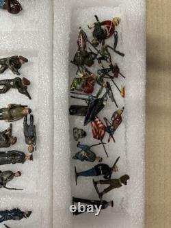 Large Collection of Vintage Britains Ltd Lead Soldiers Job Lot Hollow-Cast