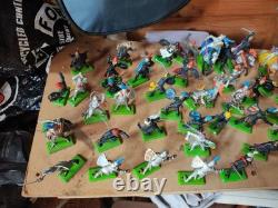 Large Job Lot Britains Knights Figures 125