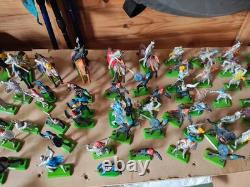 Large Job Lot Britains Knights Figures 125