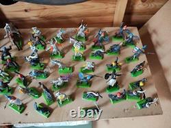 Large Job Lot Britains Knights Figures 125