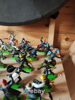 Large Job Lot Britains Knights Figures 125