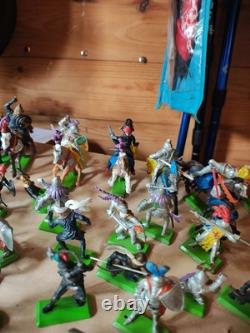 Large Job Lot Britains Knights Figures 125