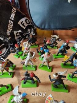 Large Job Lot Britains Knights Figures 125